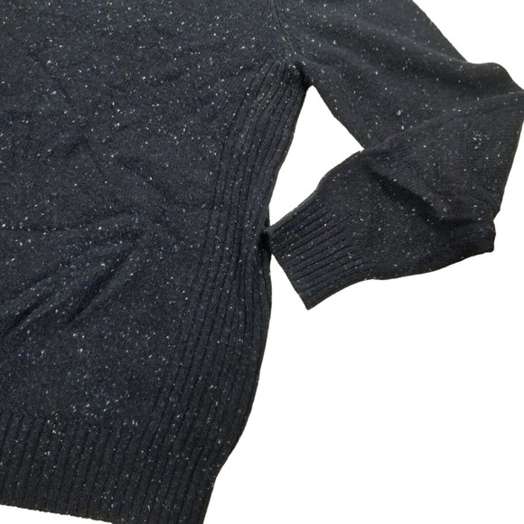 GH Bass Crewneck Sweater Mens L Acrylic Wool Grandpa Pullover Lightweight Blue - Picture 3 of 16